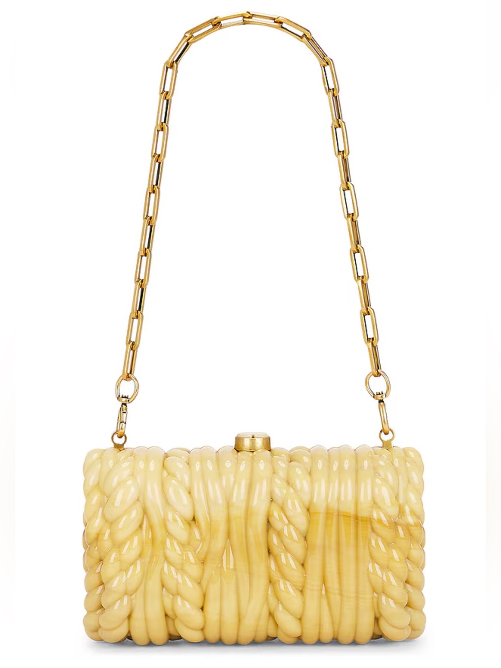 Cult Gaia Helene Acrylic Clutch